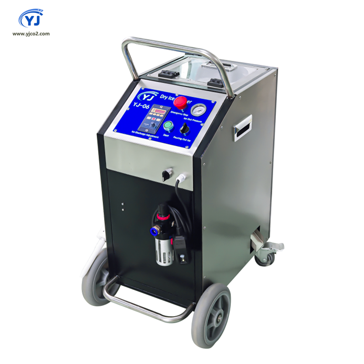 دستگاه تمیز کردن یخ خشک قالب